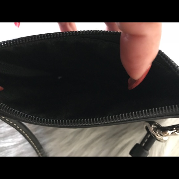 Coach Black Leather Wristlet - Picture 5 of 6
